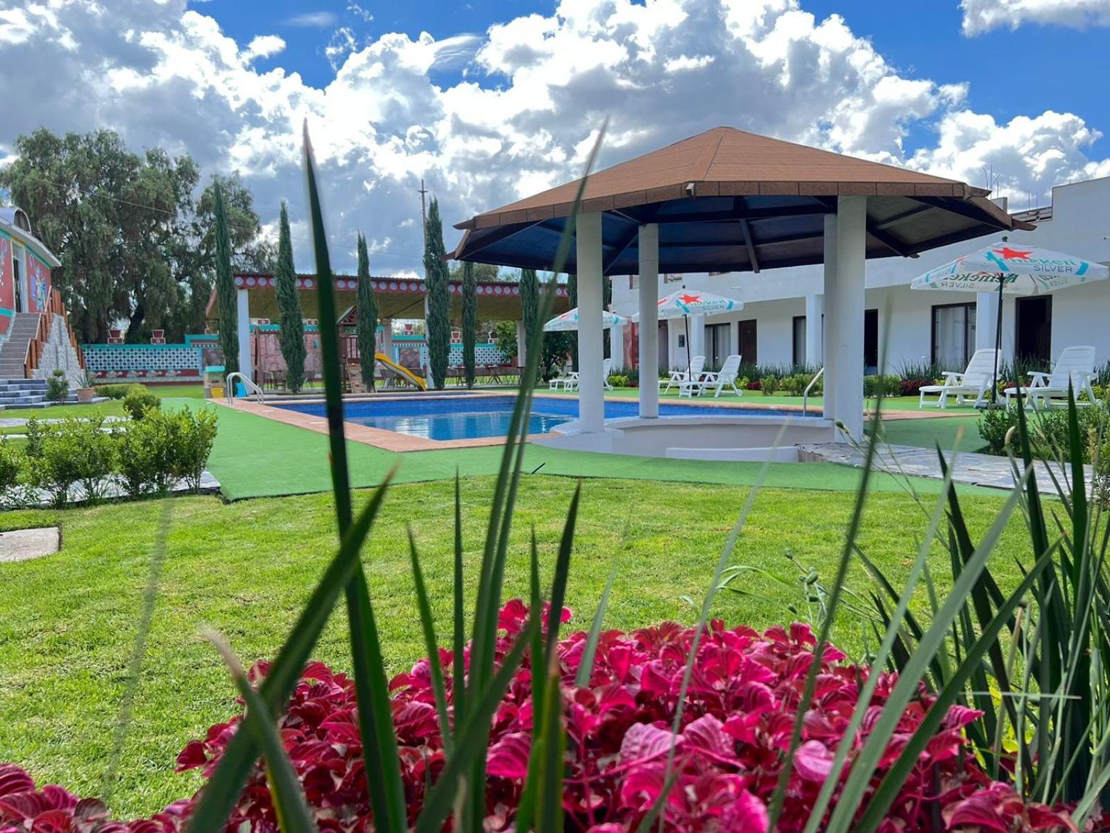 Hotel El Jaguar San Martín de las Pirámides 外观 照片