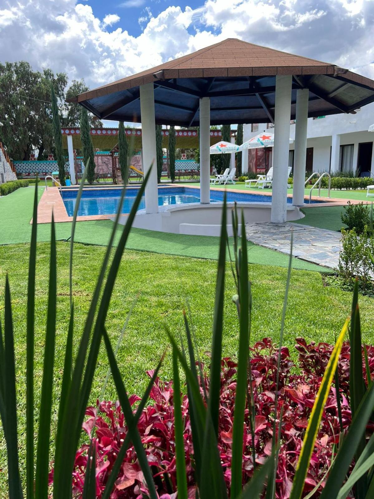 Hotel El Jaguar San Martín de las Pirámides 外观 照片