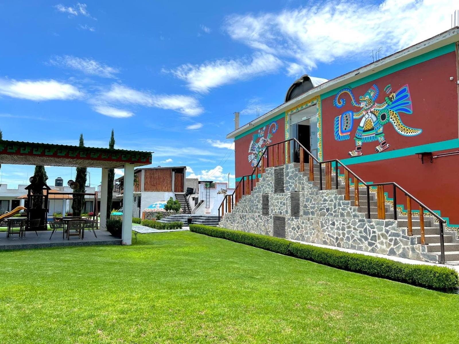 Hotel El Jaguar San Martín de las Pirámides 外观 照片