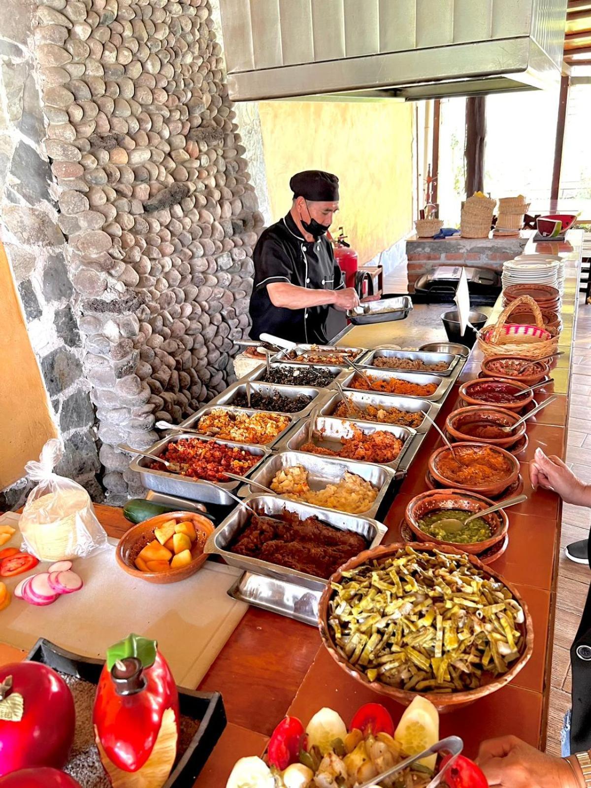 Hotel El Jaguar San Martín de las Pirámides 外观 照片