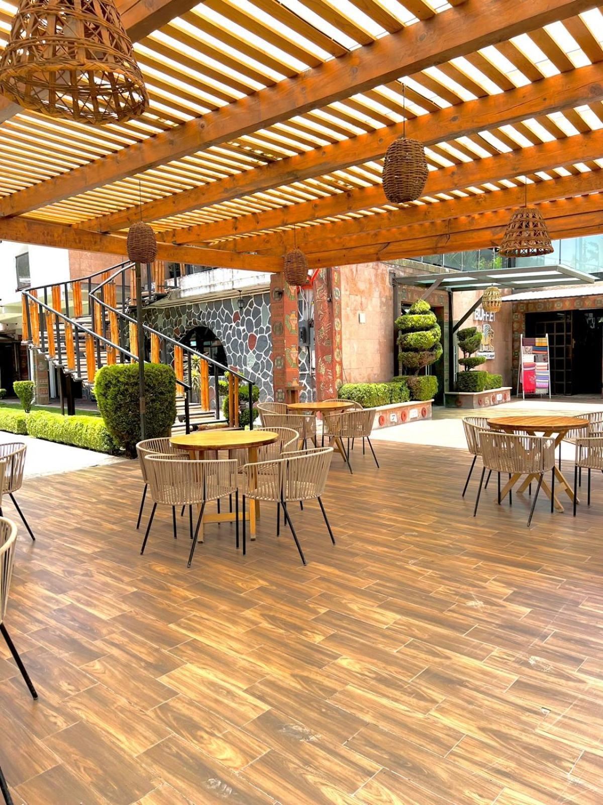 Hotel El Jaguar San Martín de las Pirámides 外观 照片