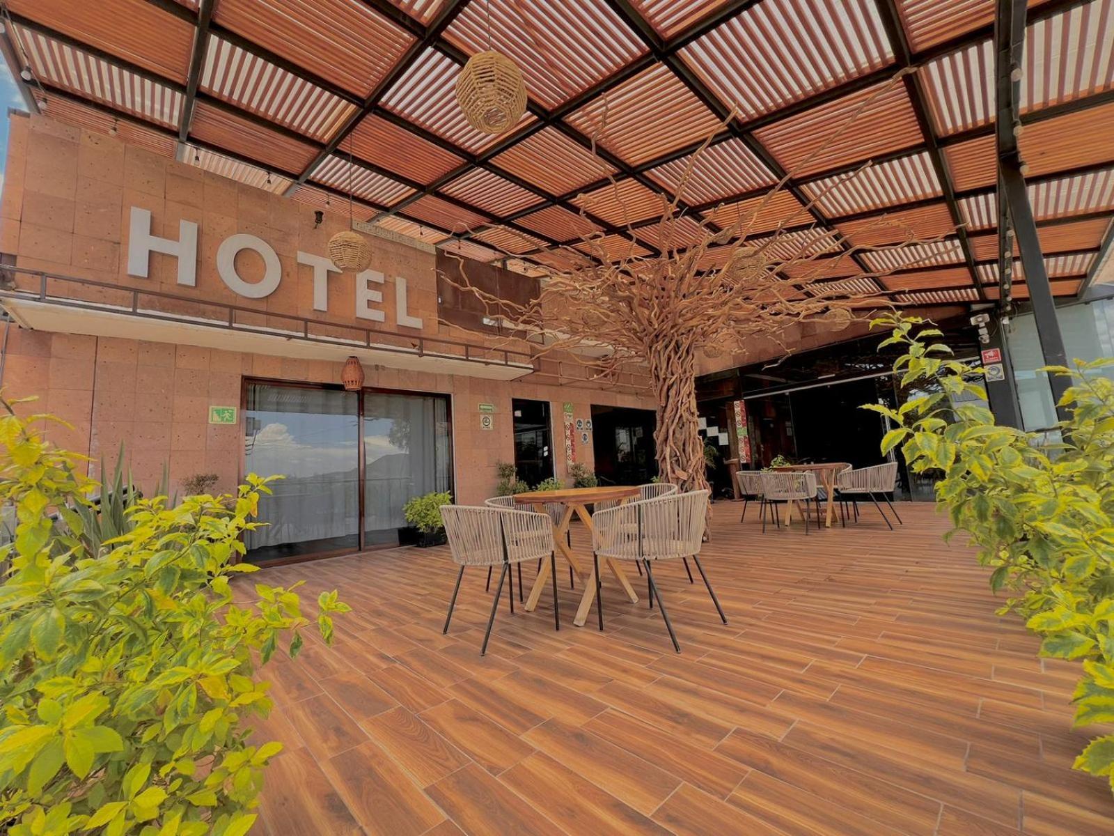 Hotel El Jaguar San Martín de las Pirámides 外观 照片